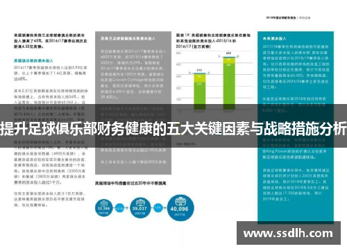 提升足球俱乐部财务健康的五大关键因素与战略措施分析